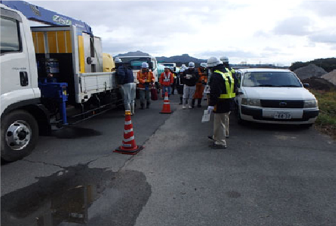 山陽自動車道 岩国IC~山口南IC間橋梁下部工はく落対策工事