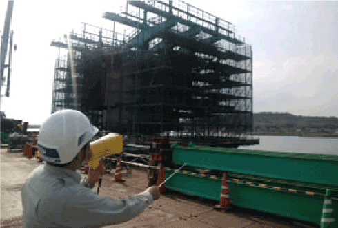 小野田湾岸線「新有帆川大橋」架橋工事(清水建設・井森工業・ガンシン特定建設工事共同企業体施工箇所)