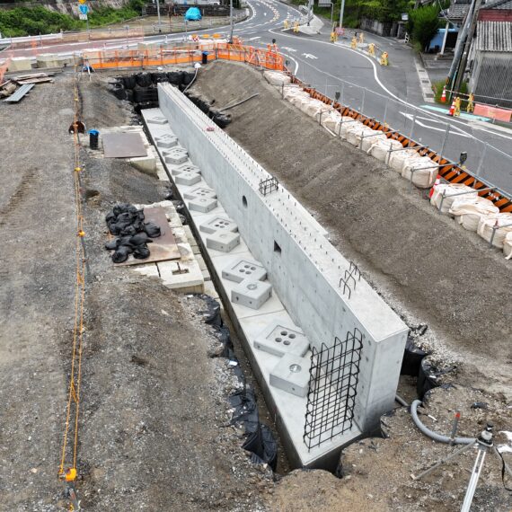 令和６年度国道２号茶屋地区橋梁下部工事